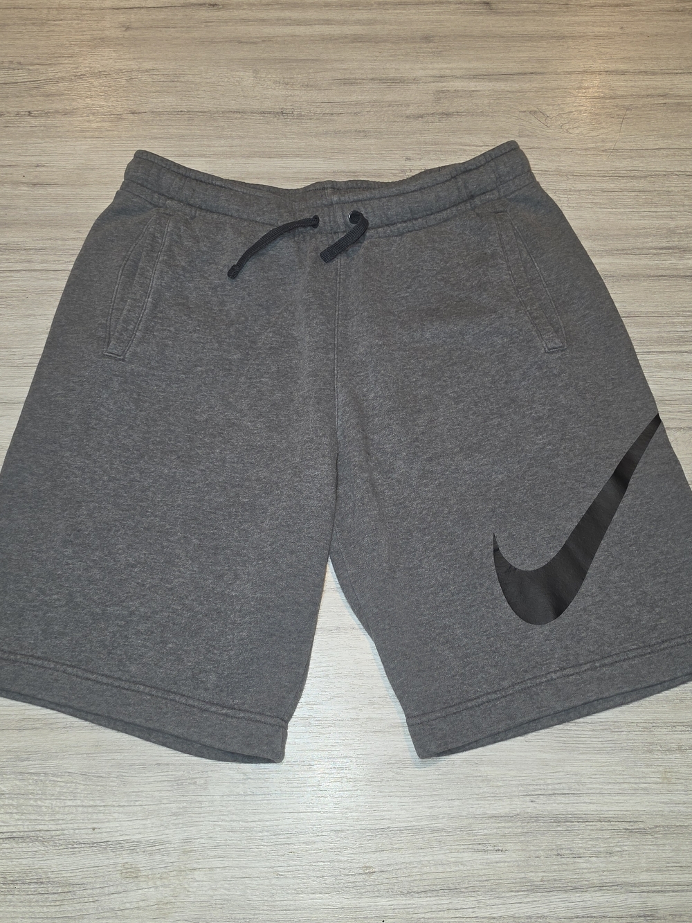 Vintage Nike Fleece Shorts Men's Gray Size Medium B3